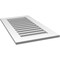Ekena Millwork Vertical Surface Mount PVC Gable Vent: Functional, w/ 3-1/2"W x 1"P Standard Frame, 20"W x 36"H GVPVE20X3601SF - alternate 5